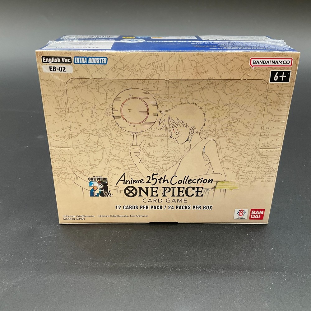 One Piece TCG EB-02 Anime 25th Collection Booster Box SEALED ENGLISHPROBSTEIN is actively accepting consignments !!