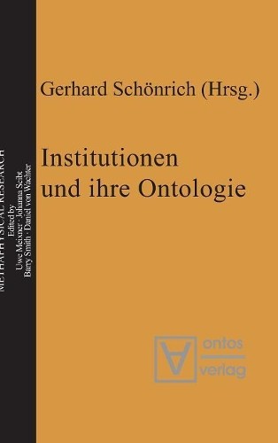 Institutionen und ihre Ontologie (Hardback)