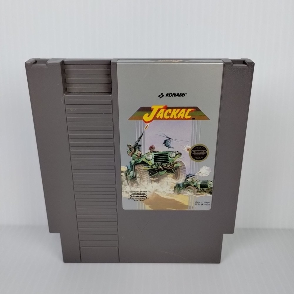 Jackal (Nintendo NES) Cart Only - Tested - Free Shipping
