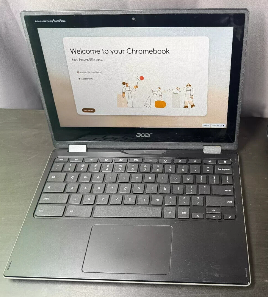 Acer Chromebook Spin 511 11.6 Touch Intel Celeron 4GB RAM 32GB SSD-image