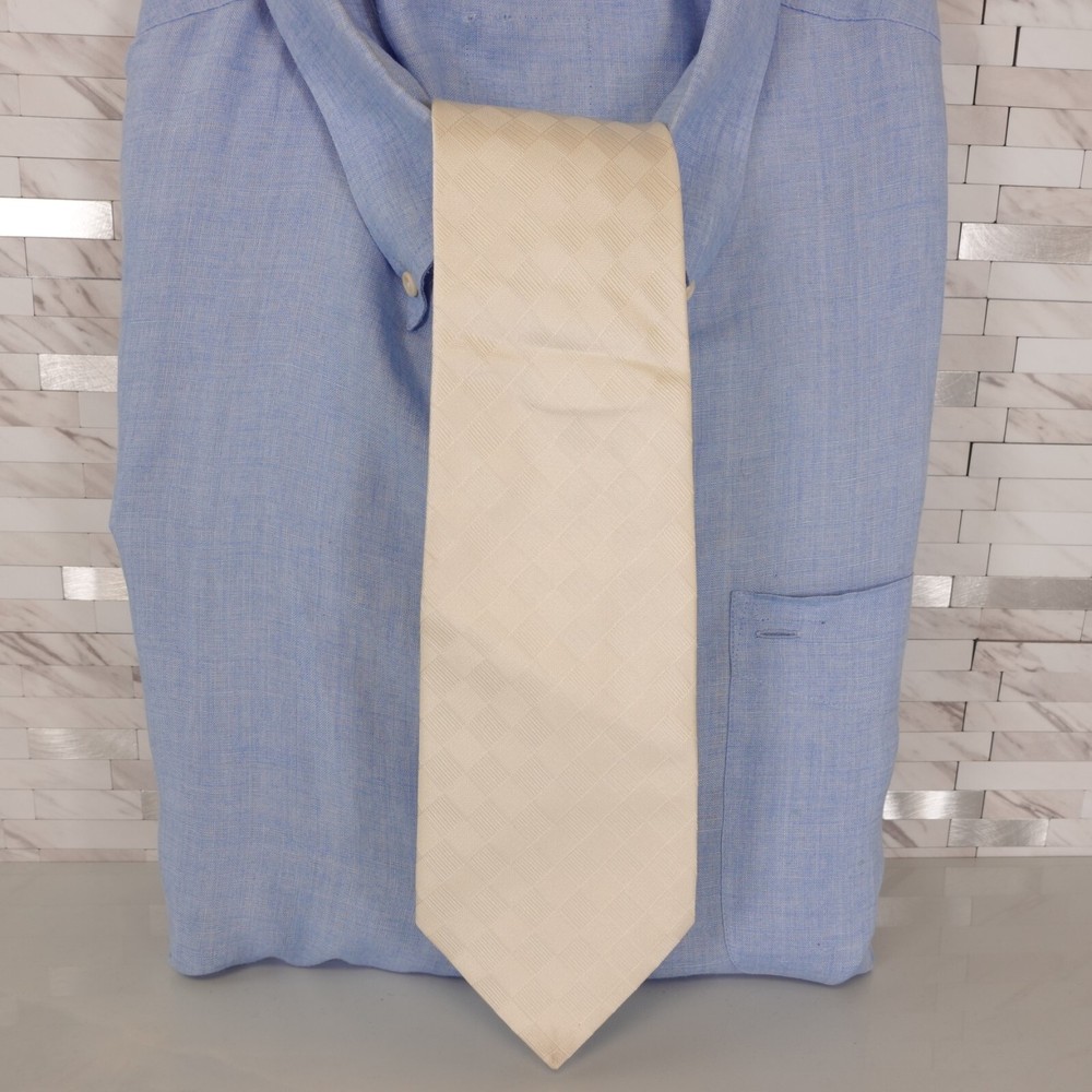 White Neck Tie Mens Light Fresh Chic Groom Mens Silk Solid Wedding Japan TAKA Q