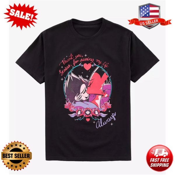 Helluva Boss Blitz & Stolas Quote T-Shirt  S-5XL
