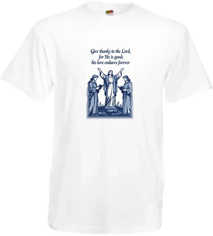 Thanks To The Lord T-Shirt God Jesus Religion Religious Christian Unisex Adult
