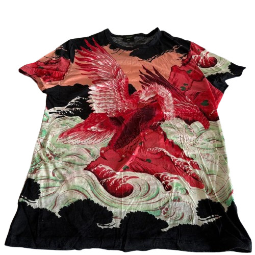 RARE Jean Paul Gaultier Archive Hawk Graphic T-Shirt Men’s Vintage From Japan