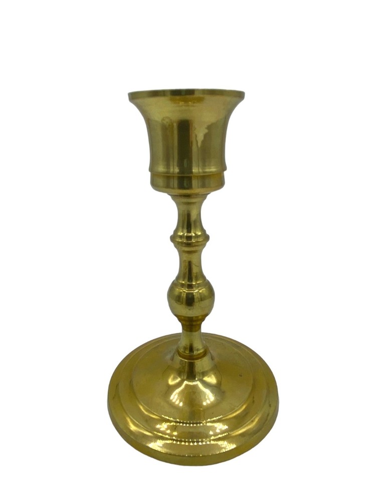 vintage Brass candle holder Taper