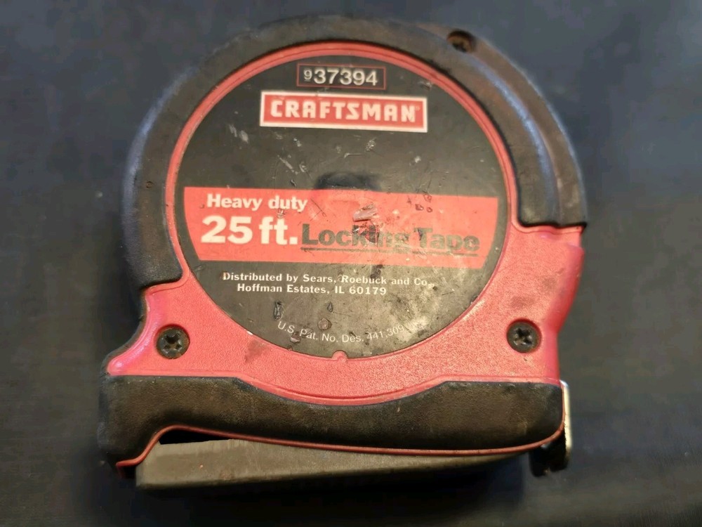 Vintage Craftsman Professional 37394 Heavy Duty 25ft Tape Measure READ