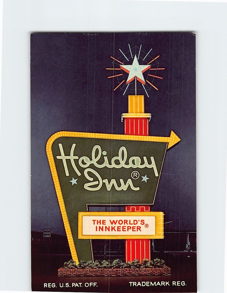 Postcard Holiday Inn Council Bluffs Iowa USA