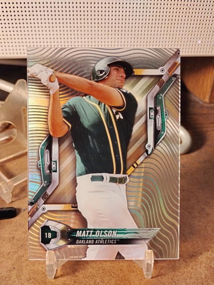 Matt Olson 2018 Topps High Tek HT-MOS Oakland