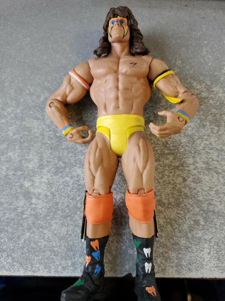 WWE Wrestling Mattel 2013Basic to Elite Series TheUltimate Warrior Action Figure