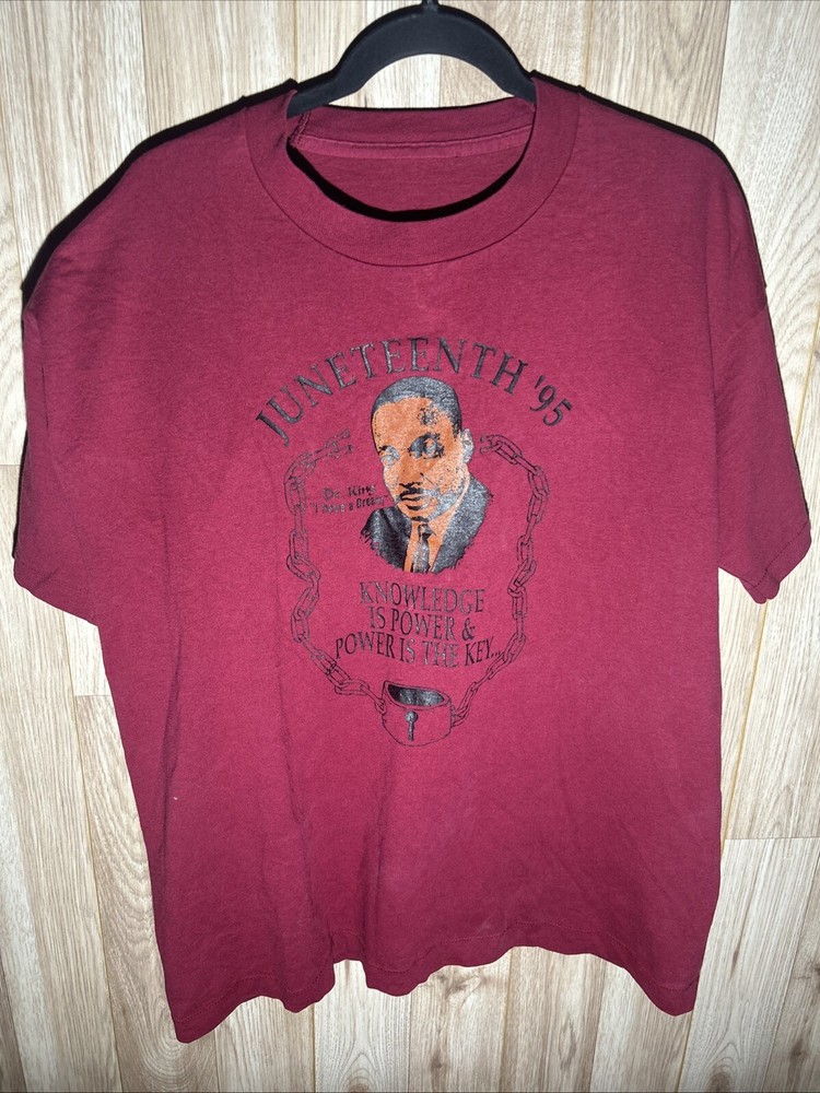 Vintage Martin Luther King Jr. 1995 I Have Dream Single Stich Men’s L Shirt