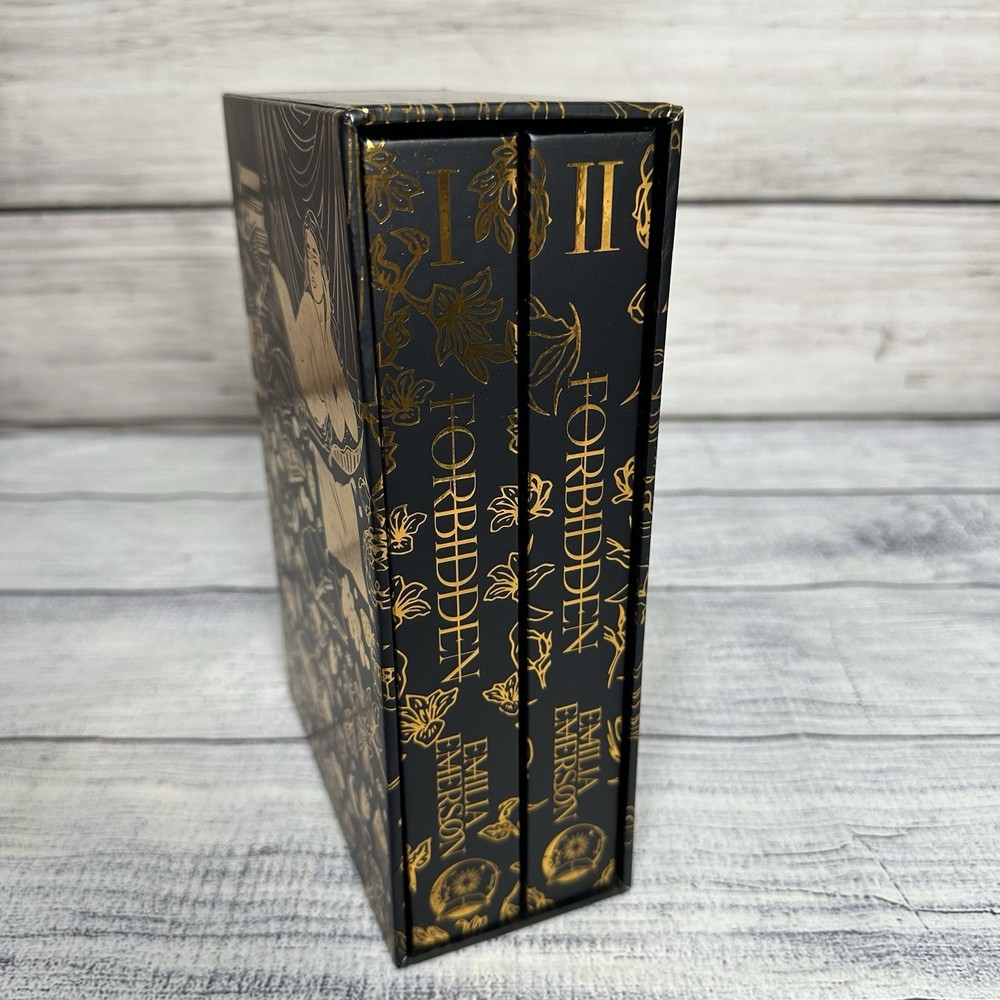 Emilia Emerson Forbidden 1+2 Moonlight Book Box Special Edition Set Signed
