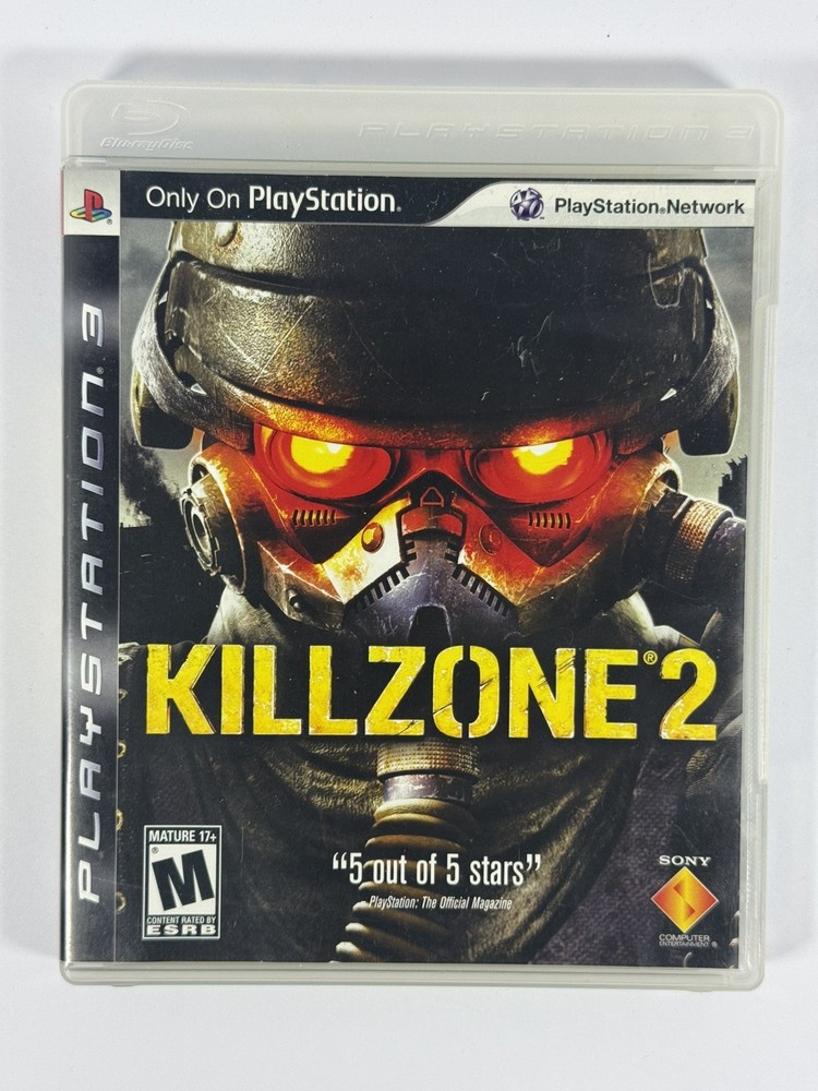 Killzone 2 PlayStation 3 PS3 Complete CIB Shooter Game Manual Tested Mature Sony