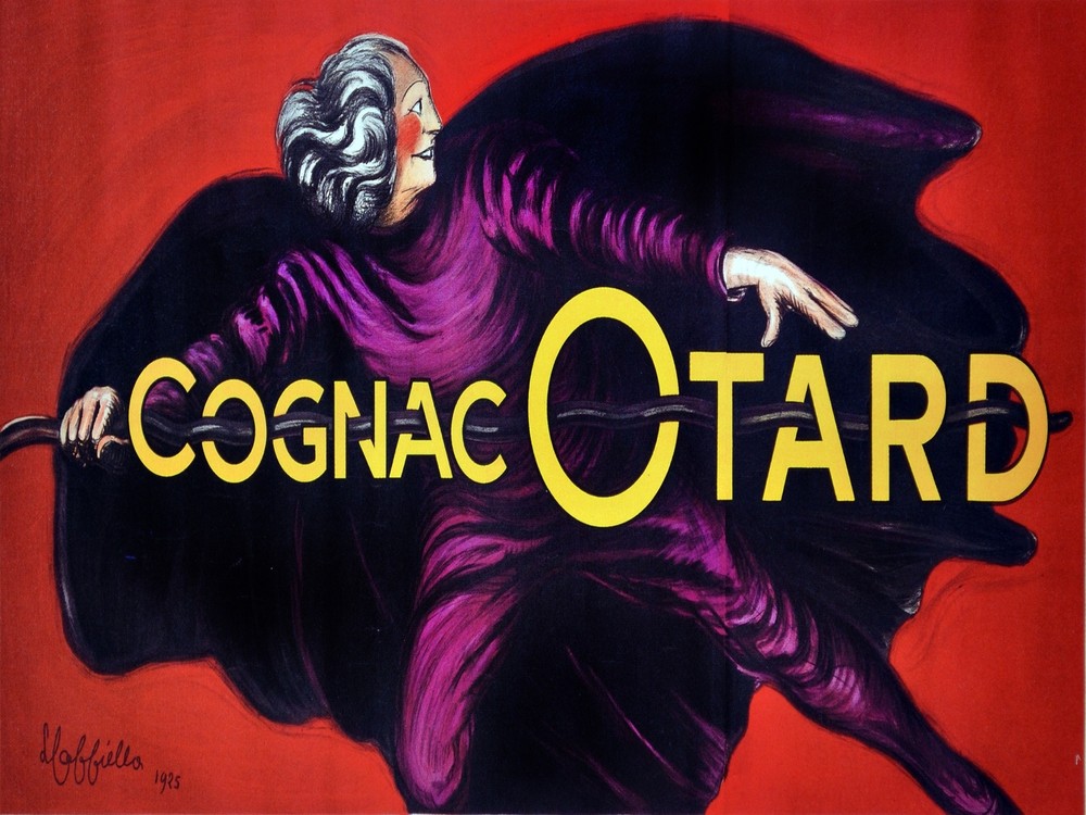 Cognac Otard Advertisement Decoraative Poster. Home Graphic Art Design. 3898