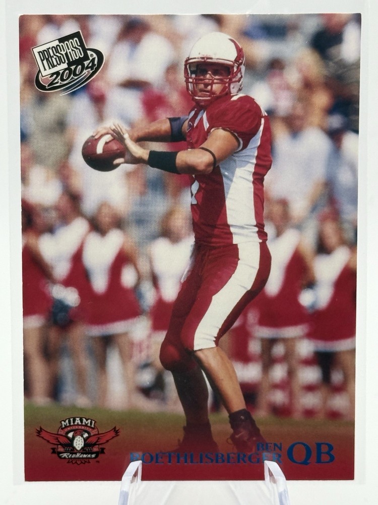 2004 Press Pass - Ben Roethlisberger #B9 Blue (RC)