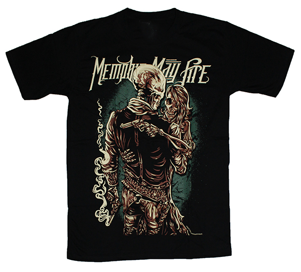 Memphis May Fire Band Collection T Shirt Black All Size HH418