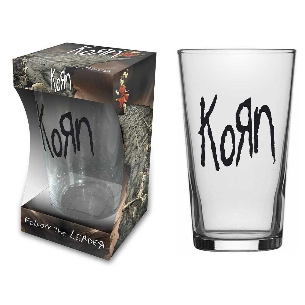 Korn Beer Glass Follow The Leader Boxed Size One Size