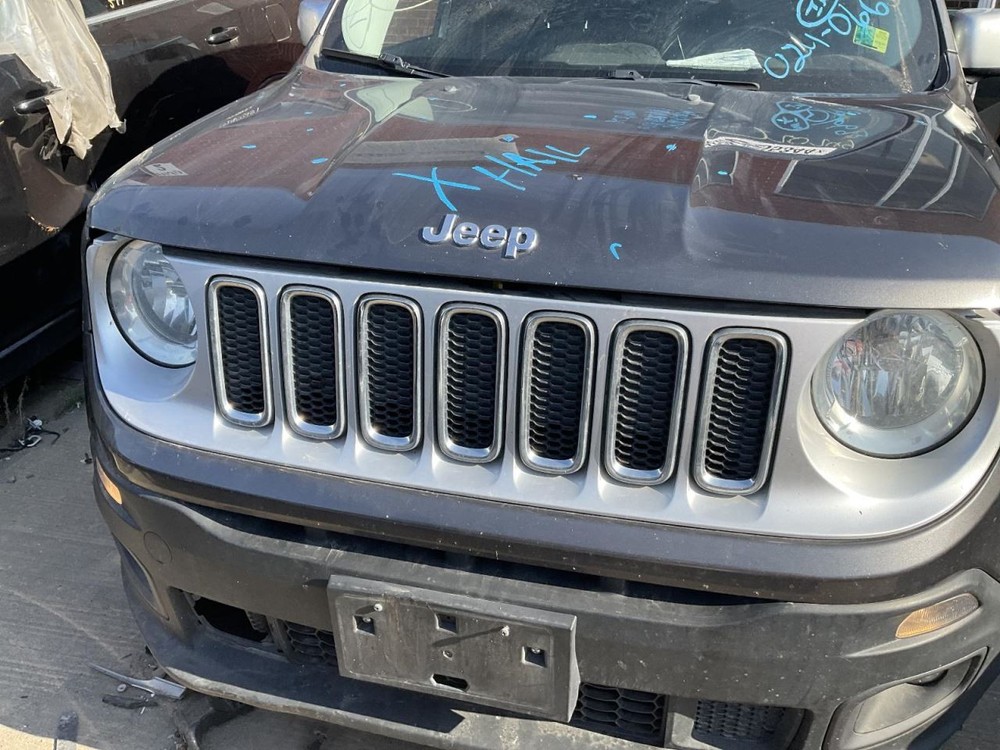 Grille Upper Painted Chrome Insert Fits 15-18 RENEGADE 4855885