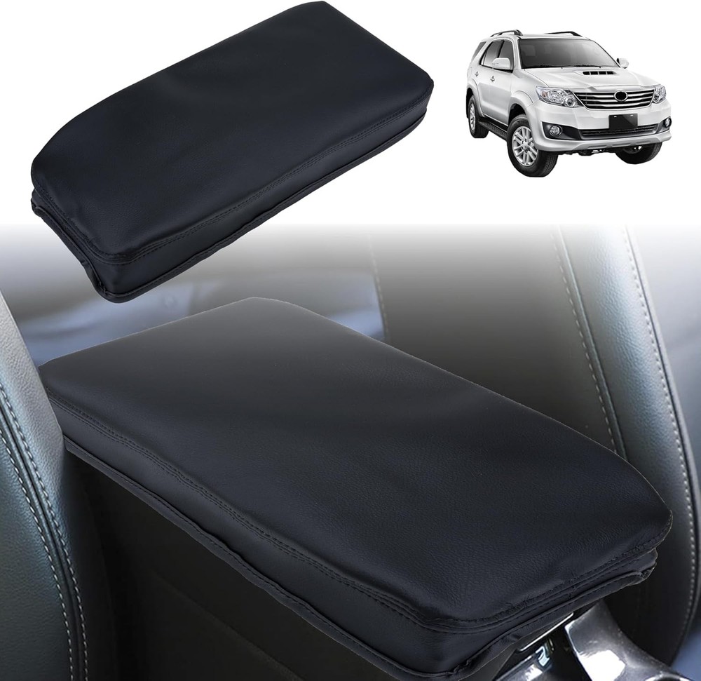 Center Console Cover Compatible with Accessories 2020-2025  Color: Black Lines