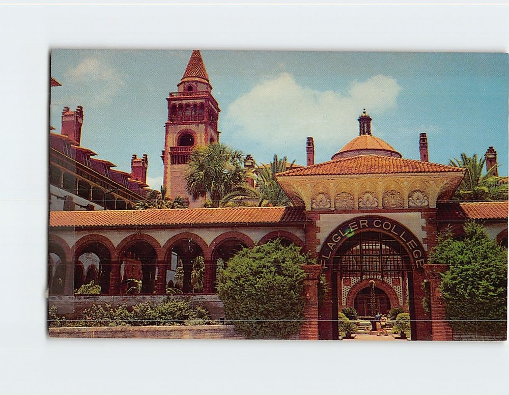 Postcard Flagler College Saint St. Augustine Florida USA North America
