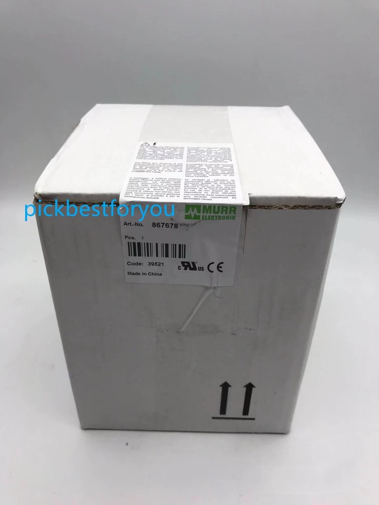 1PCS MURR 867678 transformer Brand New (by DHL or Fedex) #U5815D YG