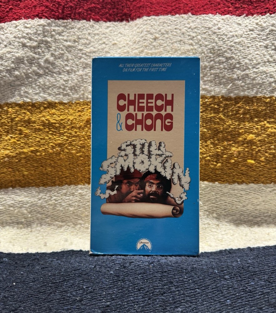 Paramount Cheech and Chong Still Smokin' VHS Comedy R NTSC 1983 Marin Chong