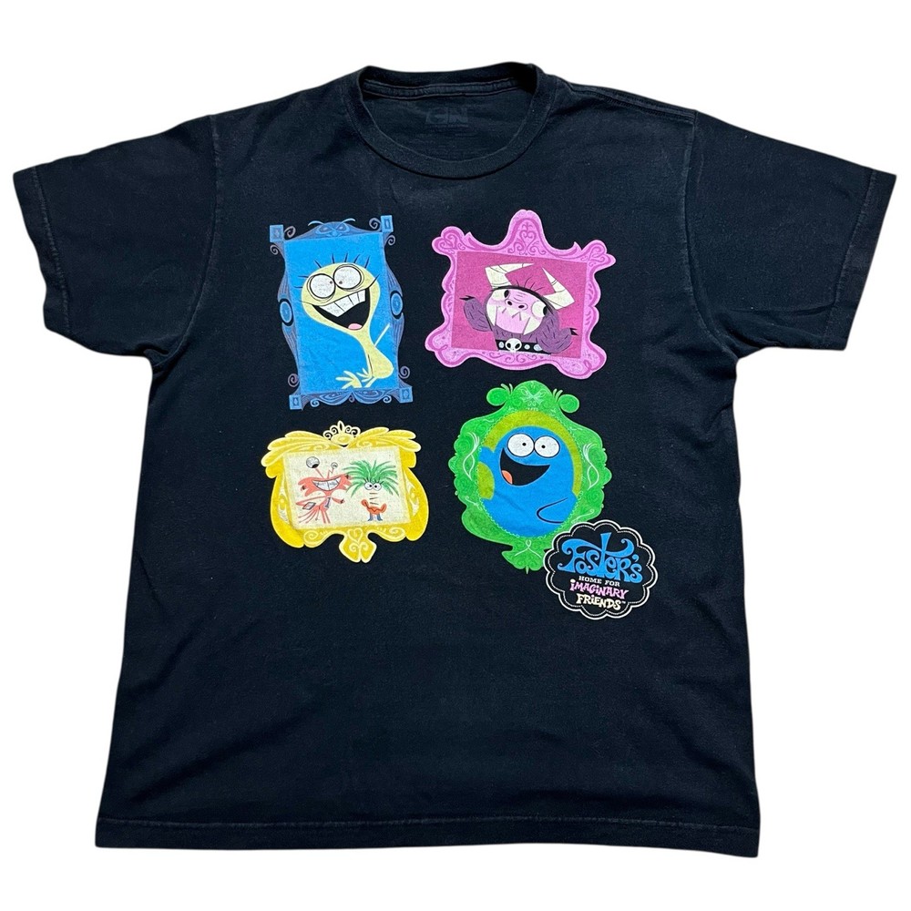 Cartoon Network Fosters Home For Imaginary Friends T-Shirt Size Large