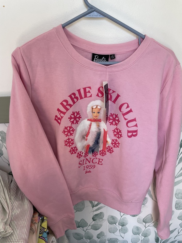 Barbie Size Small Sweatshirt Adult