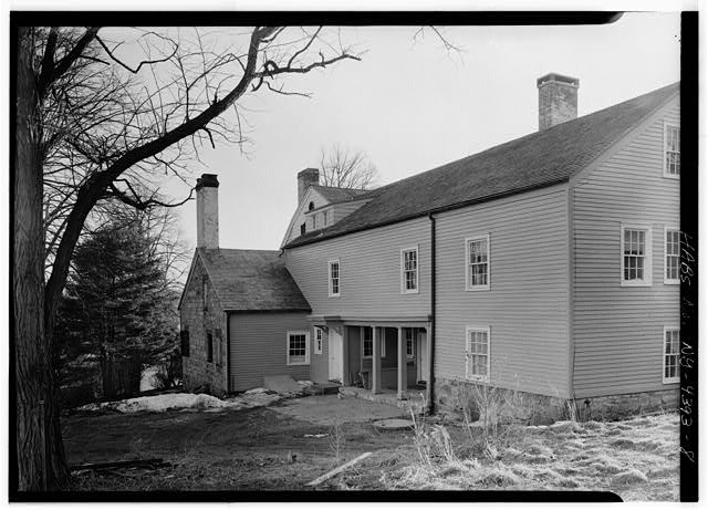 8. PERSPECTIVE VIEW OF EAST ELEVATION - John Jay House, State Route 22,