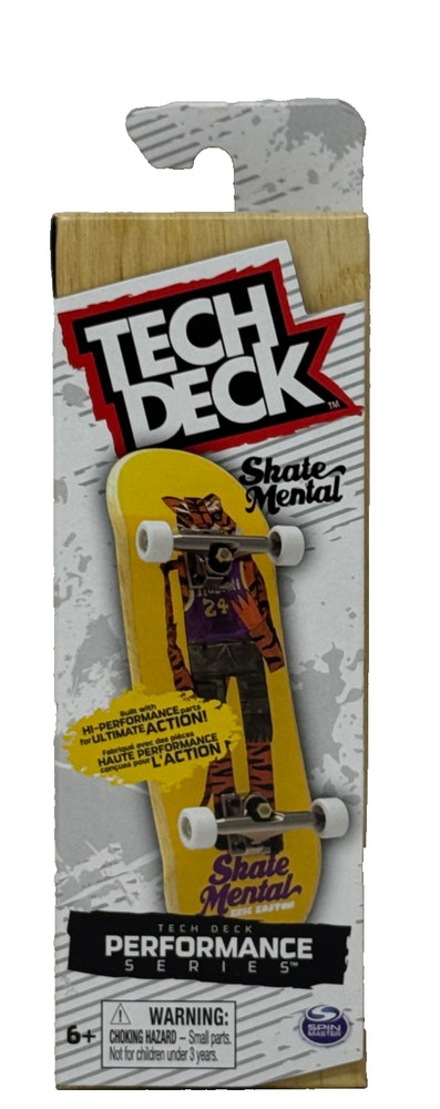 Tech Deck Performance Series SKATE MENTAL Mini Wood Fingerboard Skateboard 2023