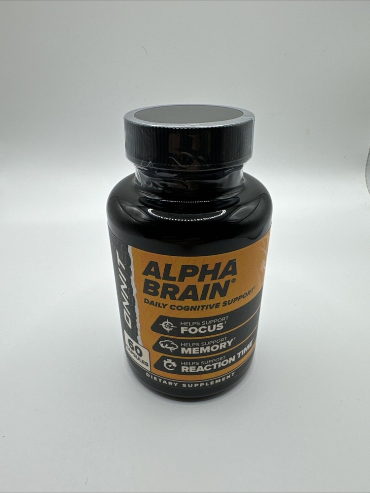 Boost Memory & Focus with Onnit Alpha Brain - 60 Caps