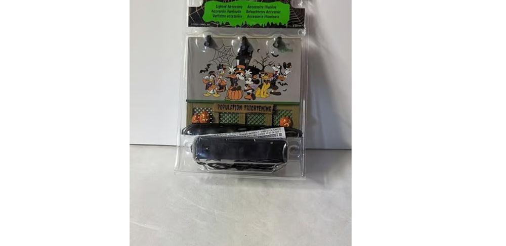 Lemax Spooky Town Disney Mickey & Friends Halloween Lighted Billboard