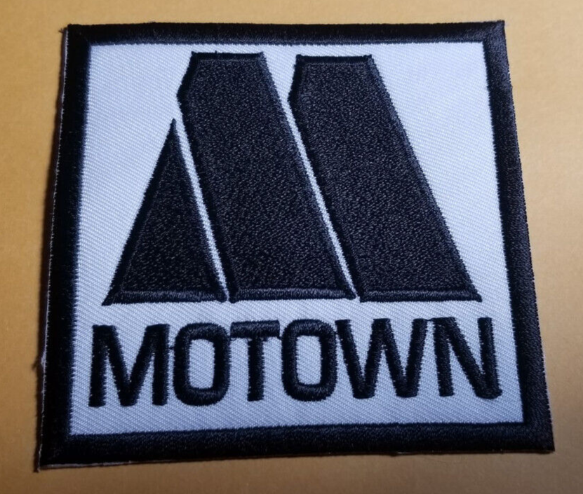 MOTOWN Detroit Michigan Embroidered Patch approx 3x3