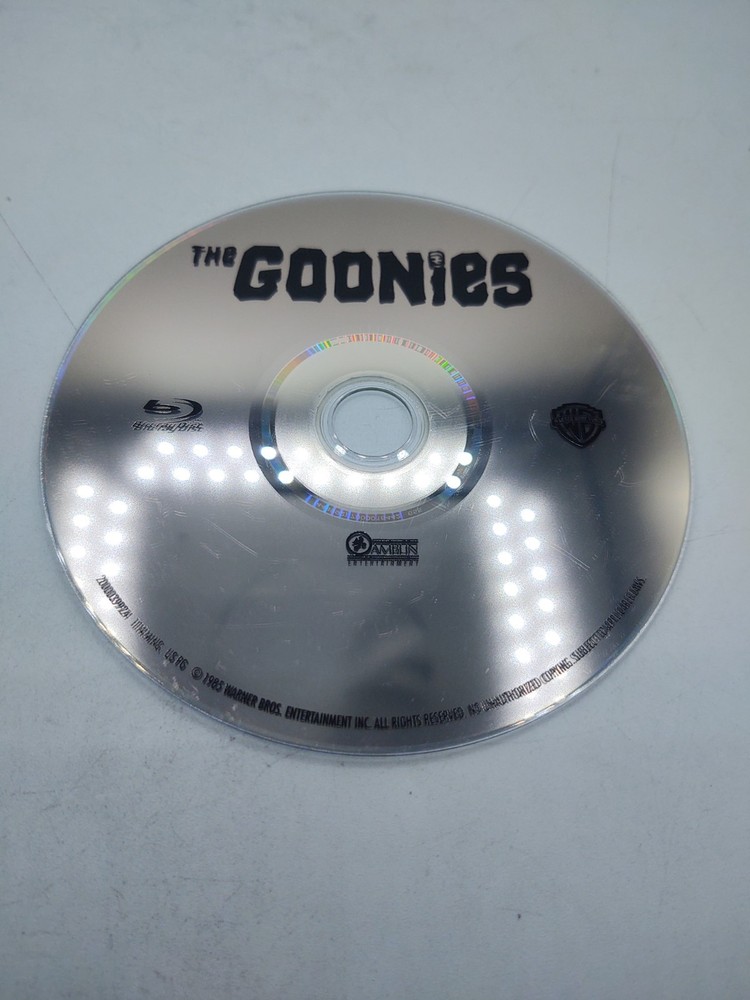 The Goonies blu-ray disc only
