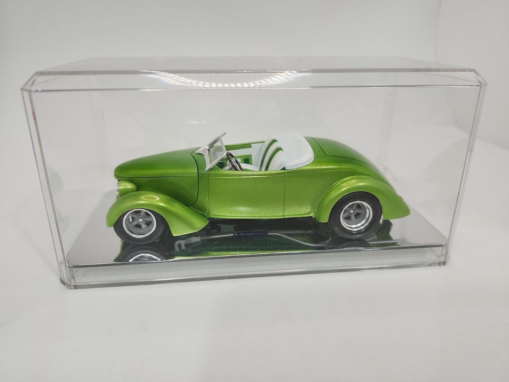 Vintage AMT ? 36 Ford Customized 1/25 Scale Built Model Kit Street Rod W Dispay