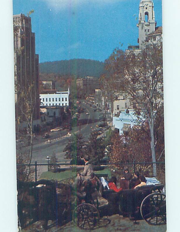 Pre-1980 STREET SCENE Hot Springs National Park Arkansas AR W1819