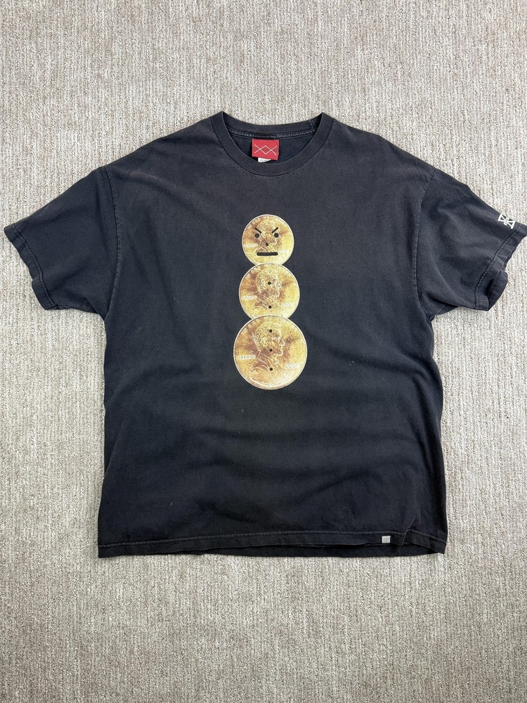 Staple Design Shirt Mens 2XL Black No Cents Penny Graphic Streetwear Tee