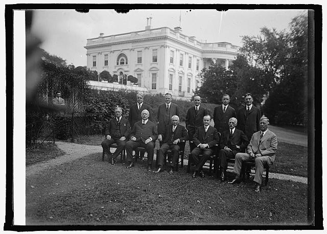 President & Cabinet,White House,Washington,DC,District of Columbia,1925