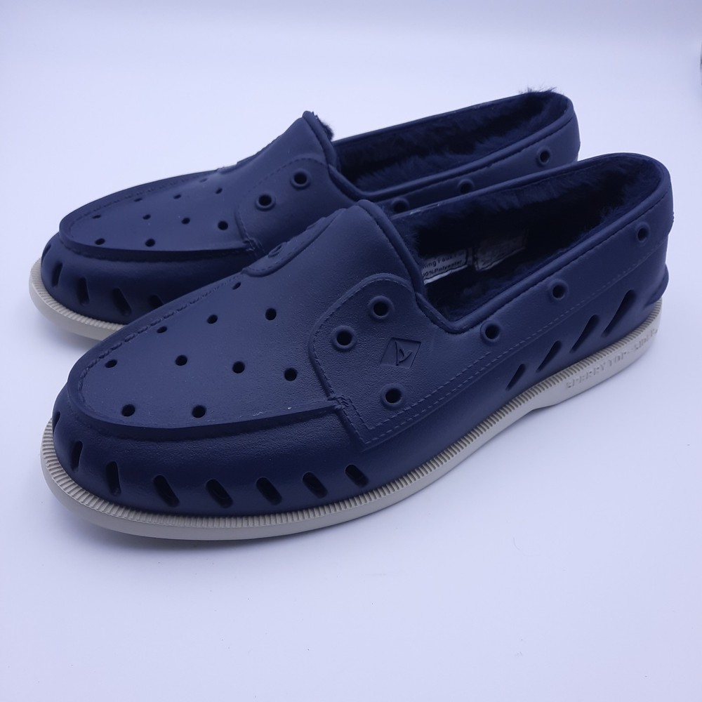 Sperry Top Sider Float Cozy Boat Shoes Womens Size 11 Faux Fur