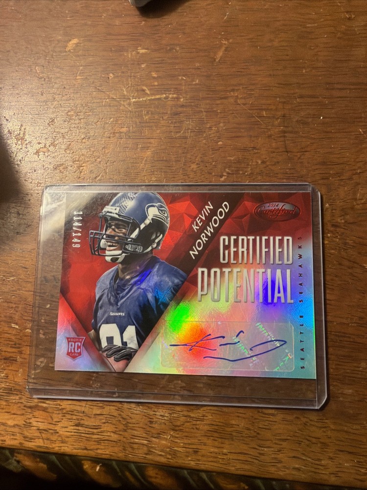 2014 Panini Certified - Certified Potential Mirror Signatures Kevin Norwood...
