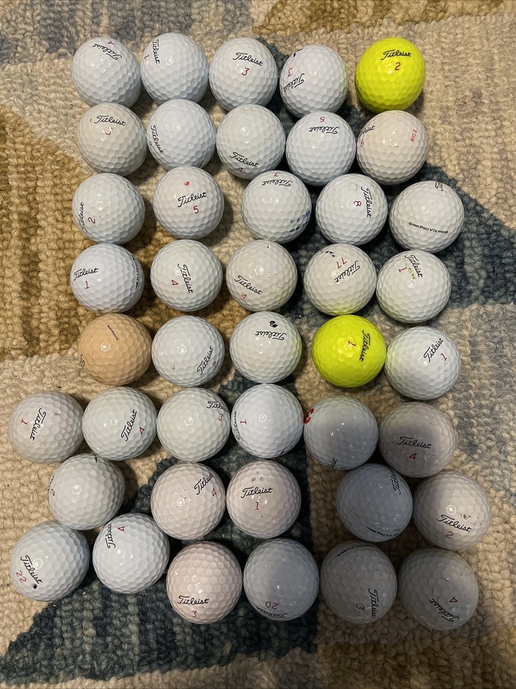 titleist pro v1x golf balls lot of 30