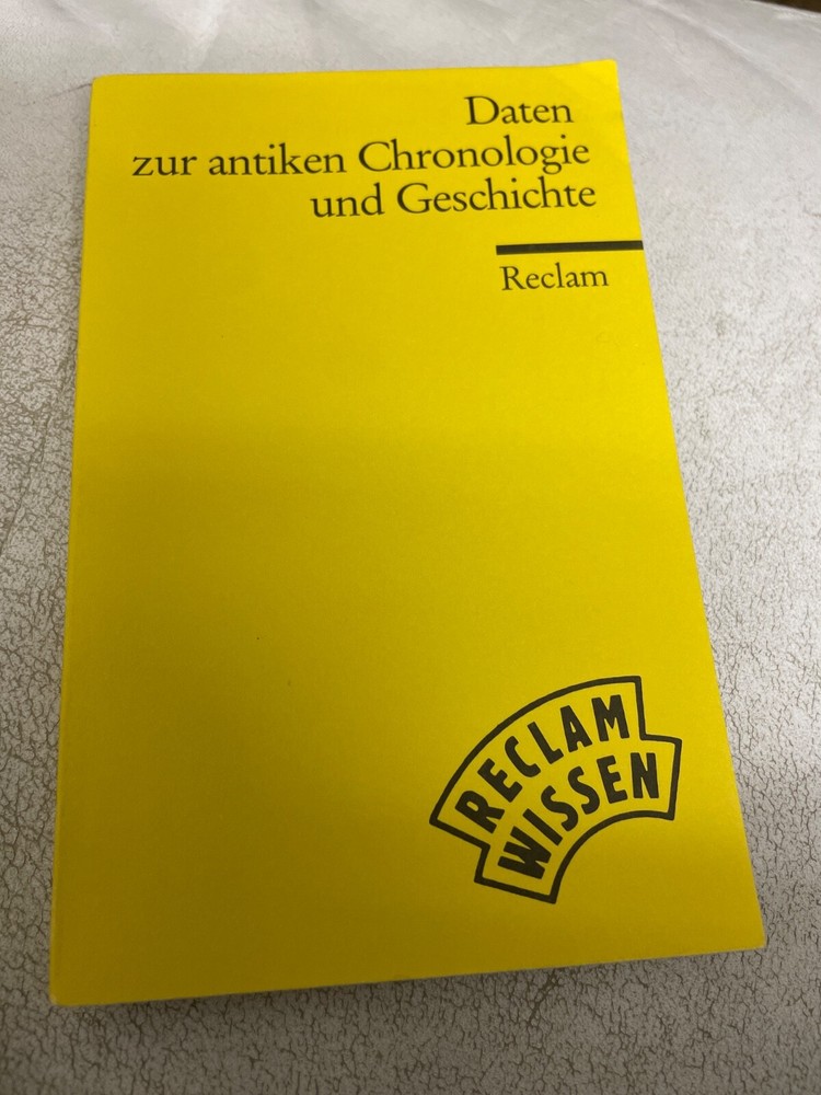 Daten zur antiken Chronologie und Geschichte
