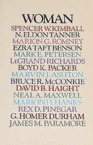 Woman - Paperback, by Spencer W. KImball; N. Eldon Tanner; David B. - Very Good