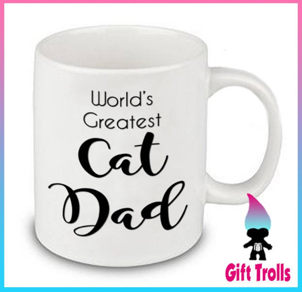Pet Parent Gift For Dad Cute Coffee Mug Funny Coffee Mug Gift For Him Custom Mug
