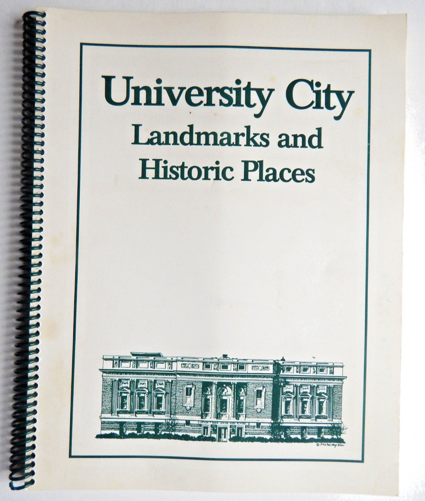 University City MO Landmarks & Historic Places Little 1997 history architecture