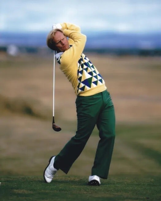 Pro Golfer Jack Nicklaus Golf Masters Us Open. 8x10 PHOTO PRINT