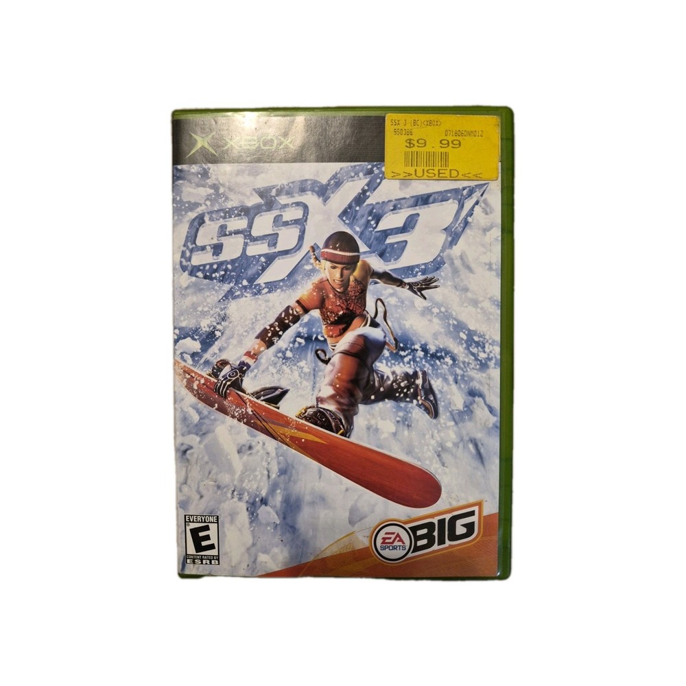 SSX 3 (Microsoft Xbox) CIB - Complete with Manual, Authentic EA Sports BIG