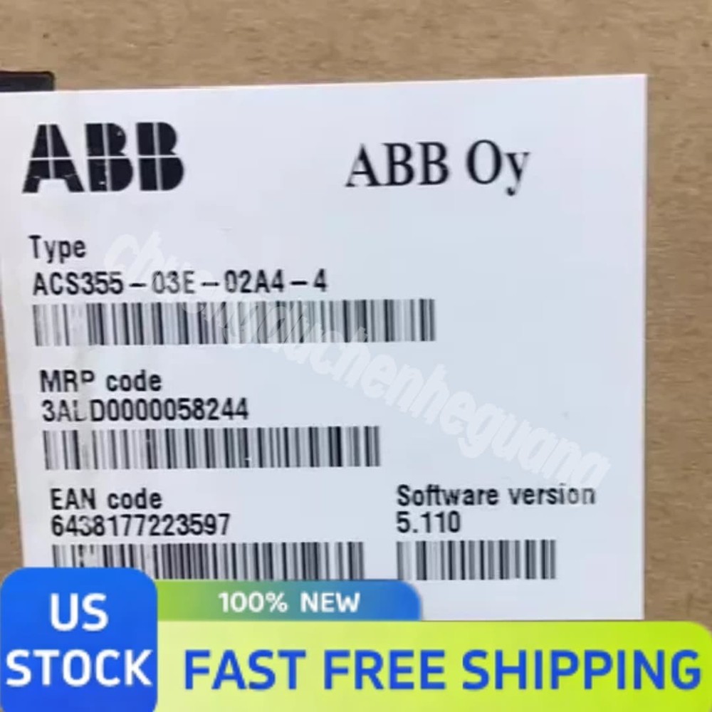 New Factory Sealed ABB ACS355-03U-02A4-4 Inverter High Quality US Urgent Ship