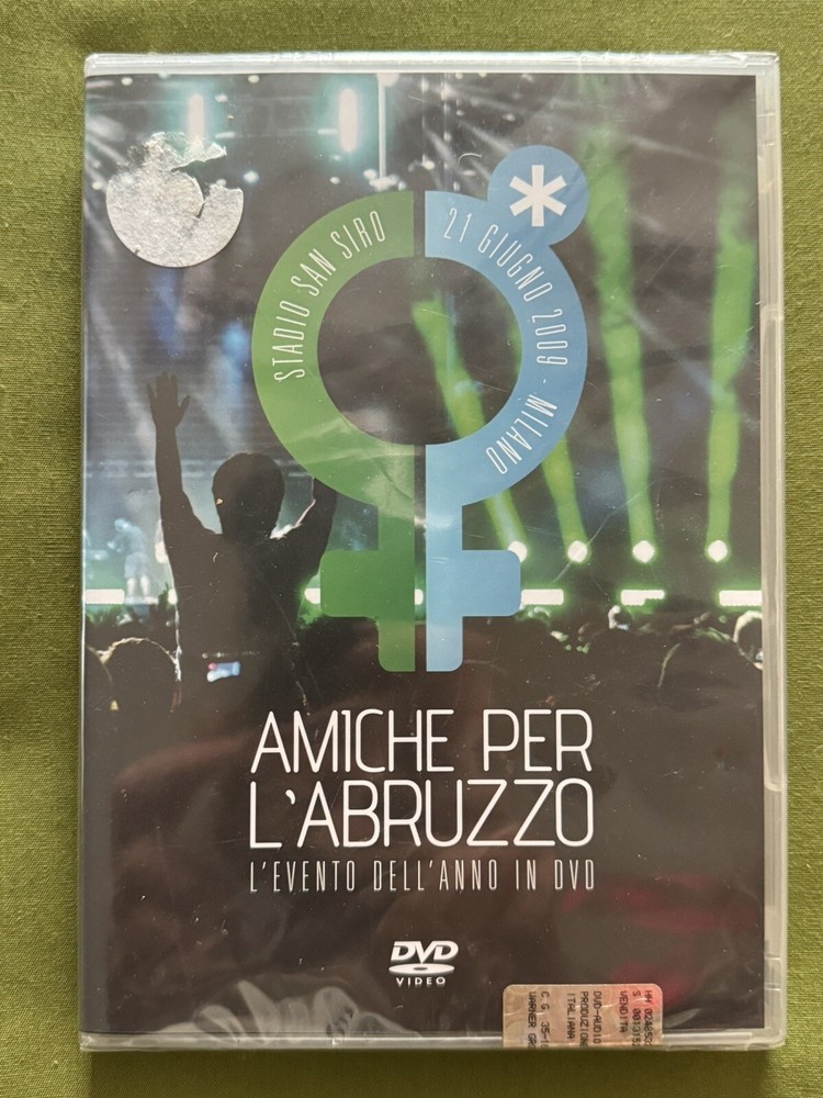 NEW NISW AMICHE PER L’ABRUZZO BENEFIT CONCERT 2009 DVD PERFECT-image