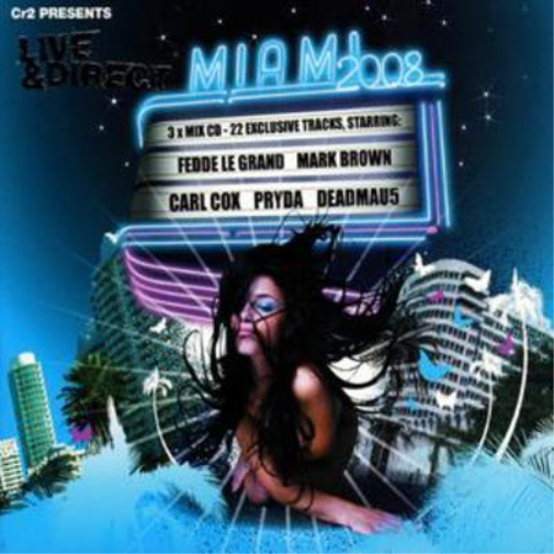 Various Artists Cr2 Presents Live and Direct Miami 2008 (CD) Album