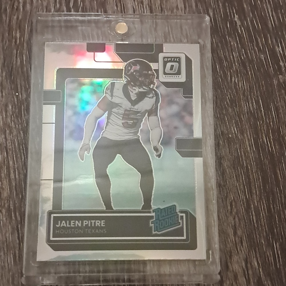 panini donruss optic rated rookie prizm jalen pitre houston texans #260